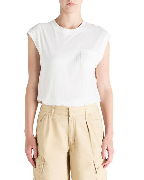 Launderland Tank Vintage White