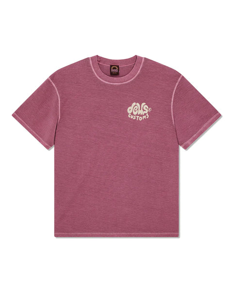 Debris Reverse Tee Dry Rose