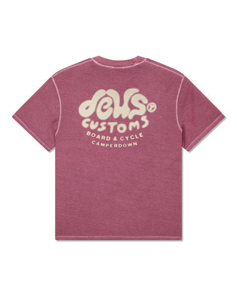 Debris Reverse Tee Dry Rose