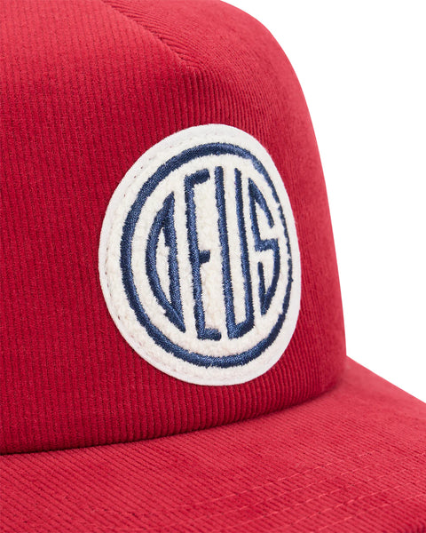 Pill Cord Trucker Ribbon Red