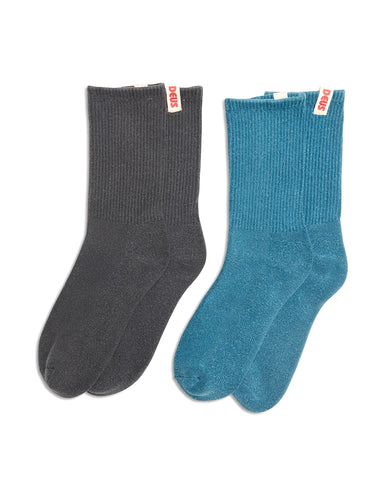 Garment Dyed Sock 2 Pack
