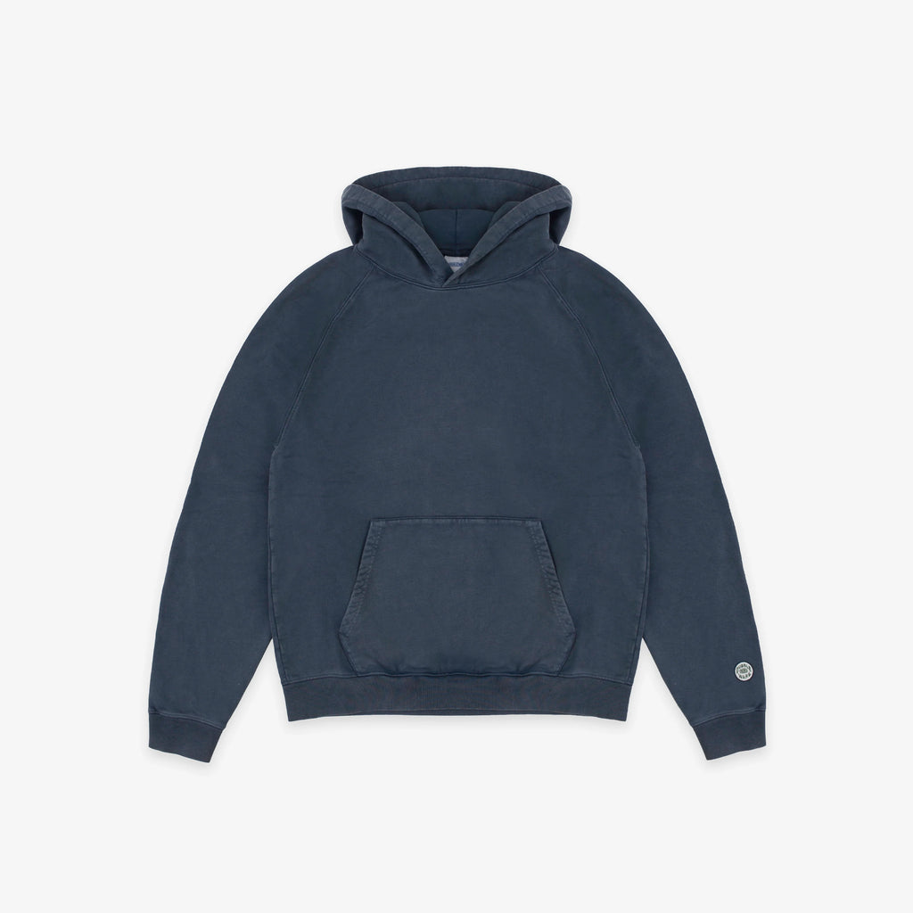 Vintage Dye Hoodie Washed Navy