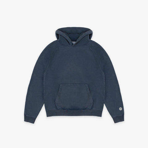 Vintage Dye Hoodie Washed Navy
