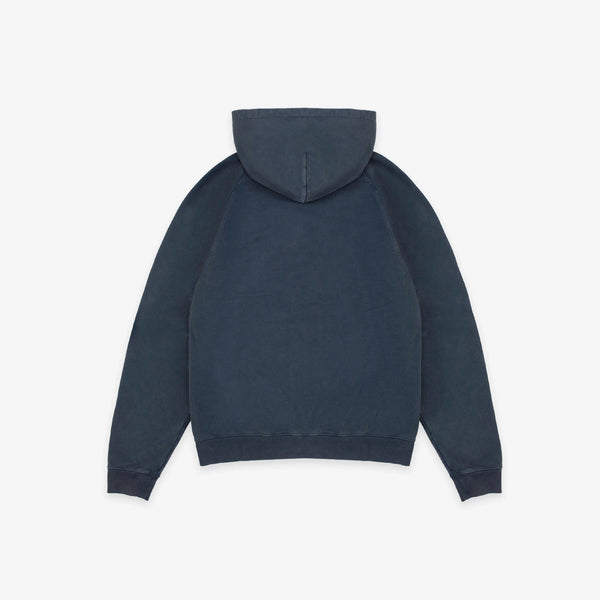 Vintage Dye Hoodie Washed Navy