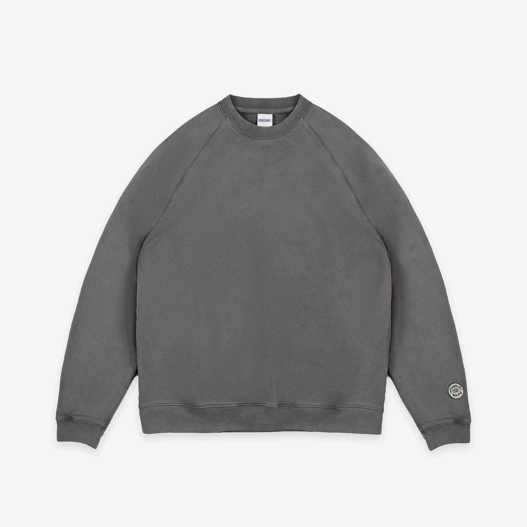 Vintage Dye Sweatshirt Washed Grey