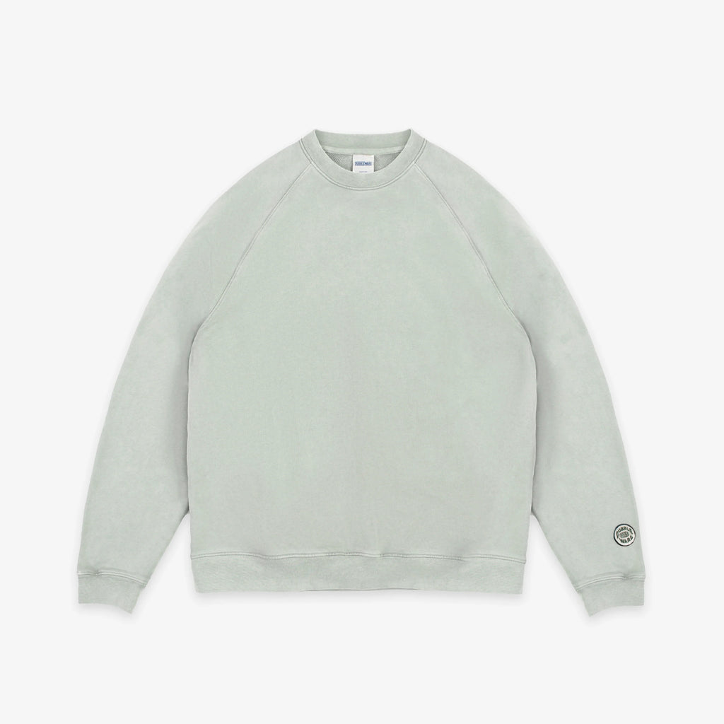 Vintage Dye Sweatshirt Washed Green