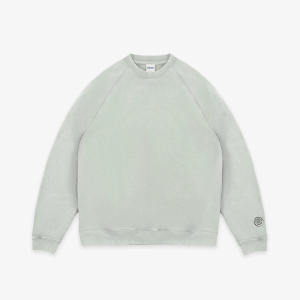 Vintage Dye Sweatshirt Washed Green