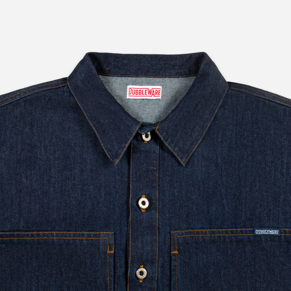 L/S Popover Shirt Rinse