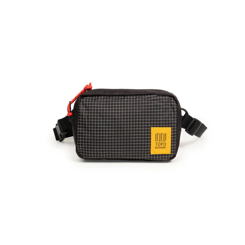 Ripstop Belt Bag Black / Grid 1.25L
