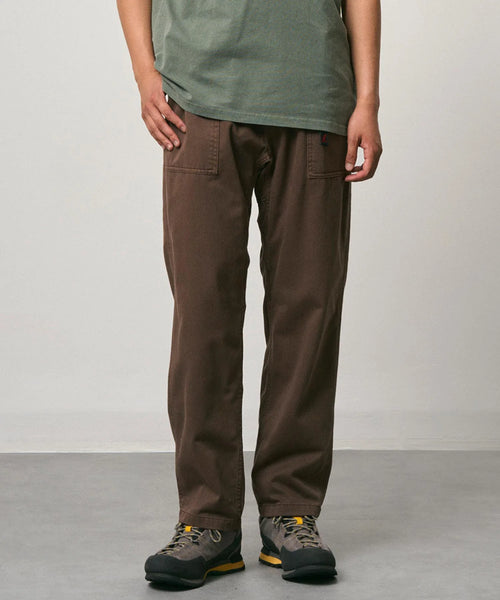 Loose Tapered Ridge Pant Brown Pigment