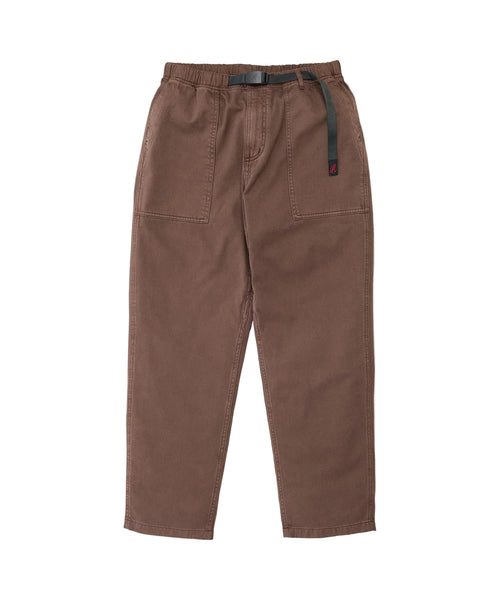 Loose Tapered Ridge Pant Brown Pigment