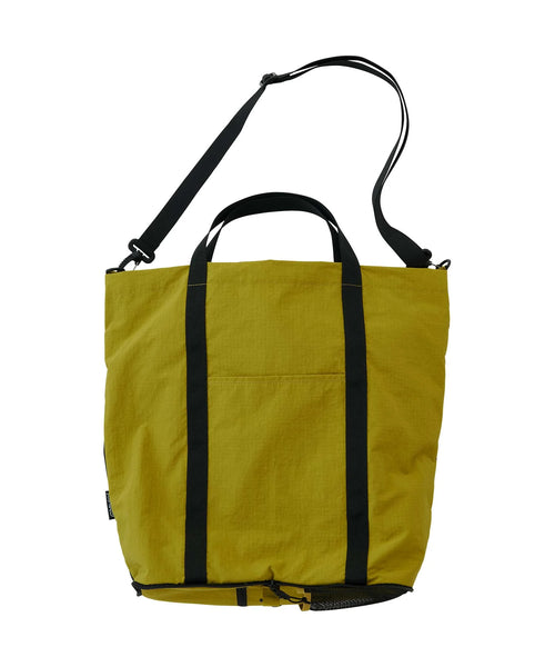 Nylon Packable Tote Chartreuse