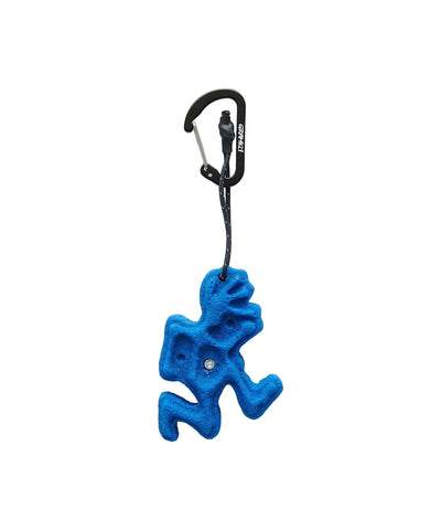 Running Man Climbing Keychain Sky