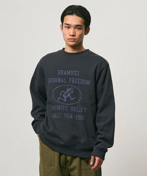 Yosemite Valley Sweatshirt Vintage Black