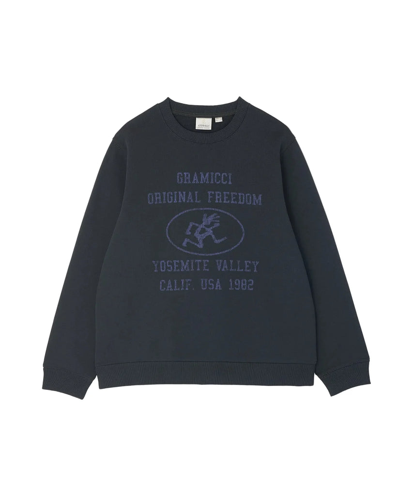 Yosemite Valley Sweatshirt Vintage Black