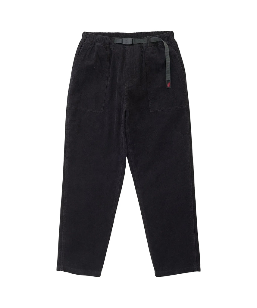 Corduroy Loose Tapered Ridge Pant Black
