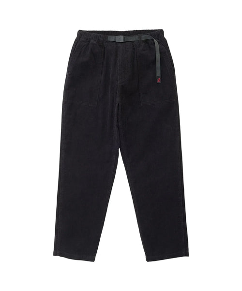 Corduroy Loose Tapered Ridge Pant Black