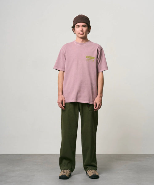 Pigment Dyed Cimbing Tee Lilac Pigment
