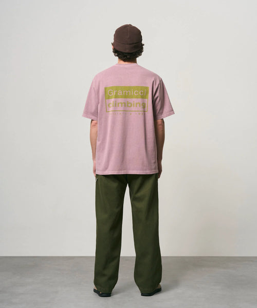 Pigment Dyed Cimbing Tee Lilac Pigment