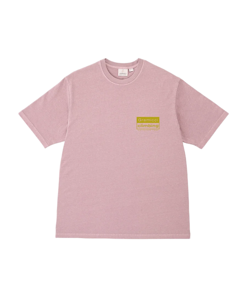 Pigment Dyed Cimbing Tee Lilac Pigment