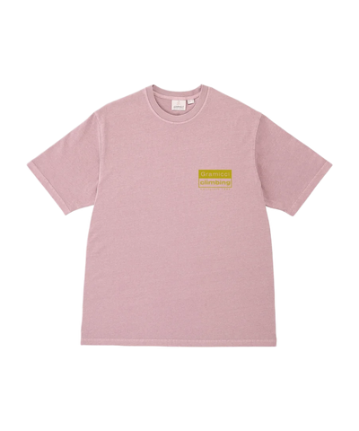 Pigment Dyed Cimbing Tee Lilac Pigment