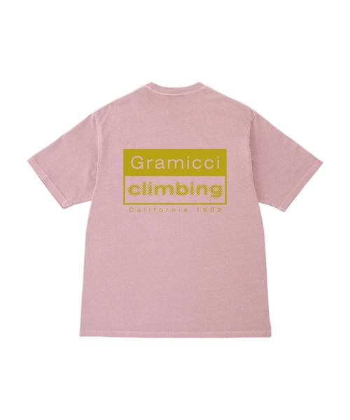 Pigment Dyed Cimbing Tee Lilac Pigment