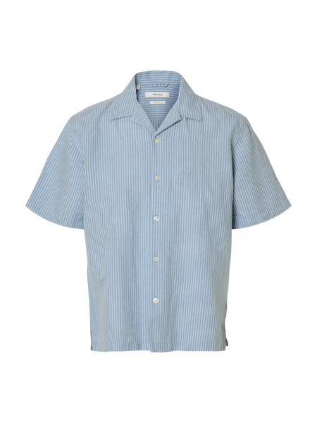 Casper Clay Linen Blend Dusty White Blue
