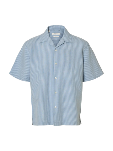 Casper Clay Linen Blend Dusty White Blue