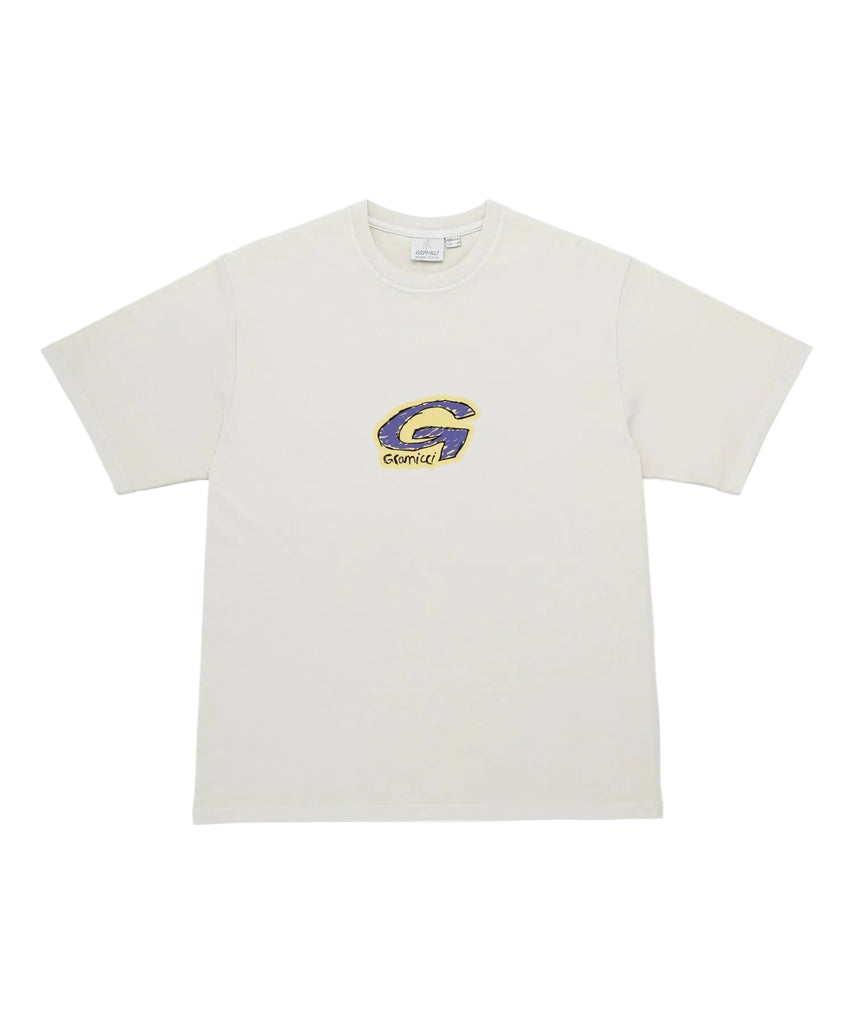 Scribble Tee Natural Pigment