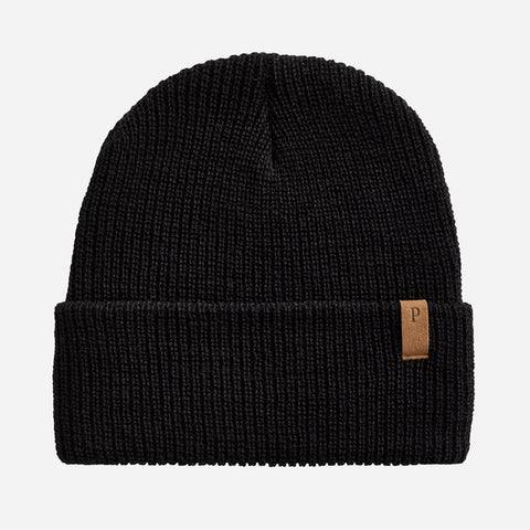 Wool Watch Cap Black