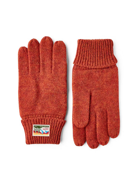 Raggwool Glove Brick Red