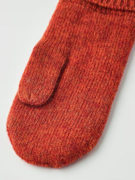 Raggwool Mitt Brick Red