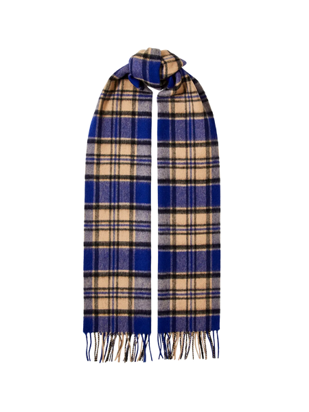Tope Wool Check Scarf Set Sail Tartan