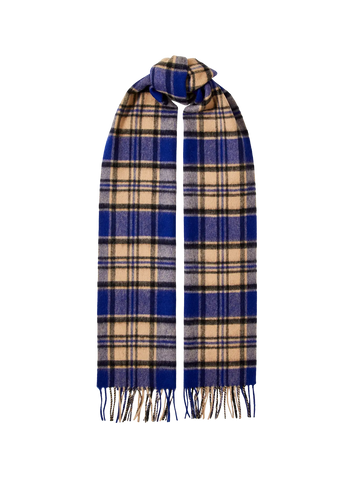 Tope Wool Check Scarf Set Sail Tartan