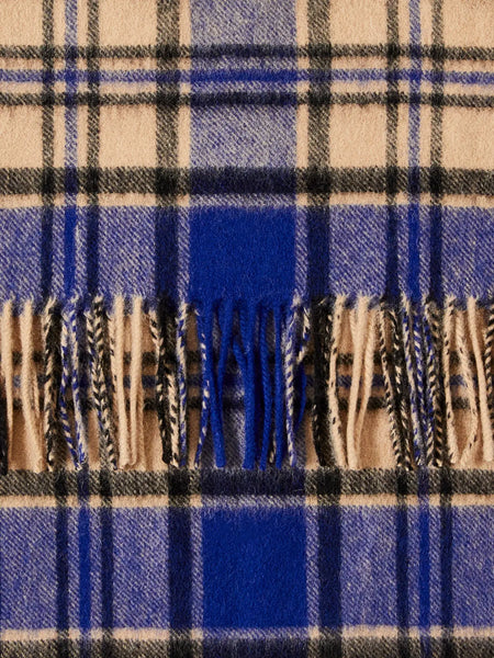 Tope Wool Check Scarf Set Sail Tartan