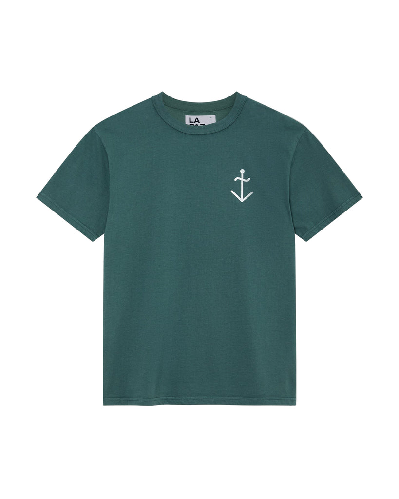 Dantas Logo T-Shirt Dark Green Off White