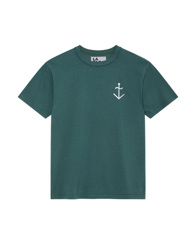 Dantas Logo T-Shirt Dark Green Off White