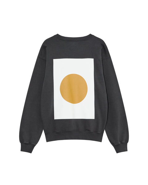Xavier Black Sand Roasted Yellow Circle