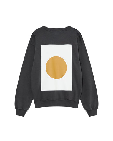 Xavier Black Sand Roasted Yellow Circle
