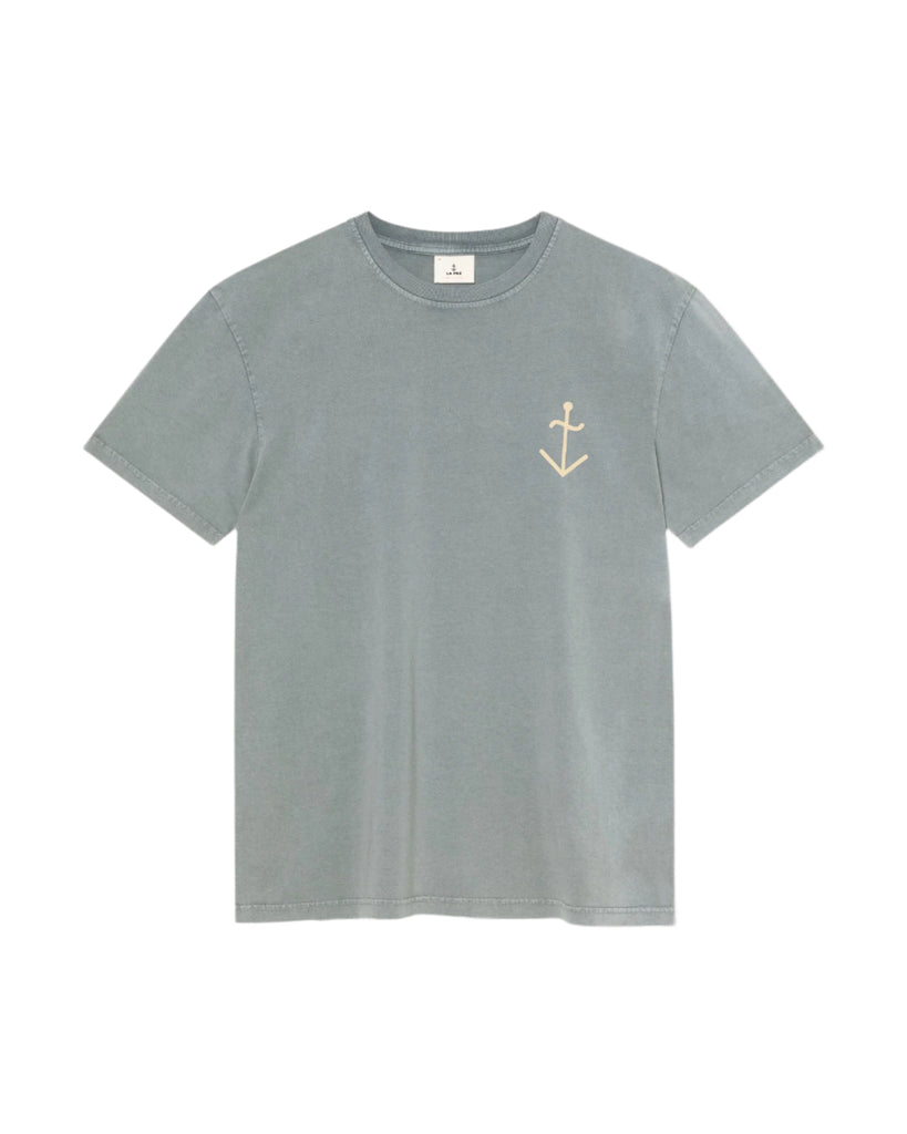 Dantas Logo T-Shirt Smoked Pearl Pale Yellow