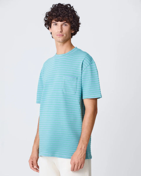 Guerreiro Green Indigo Stripes