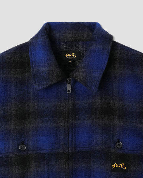 Mackinaw Jacket Navy Plaid