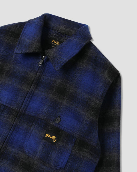 Mackinaw Jacket Navy Plaid