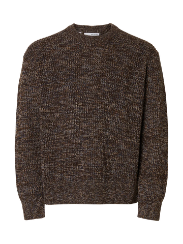 Tilum Knit Relaxed Crew Demitasse Twist