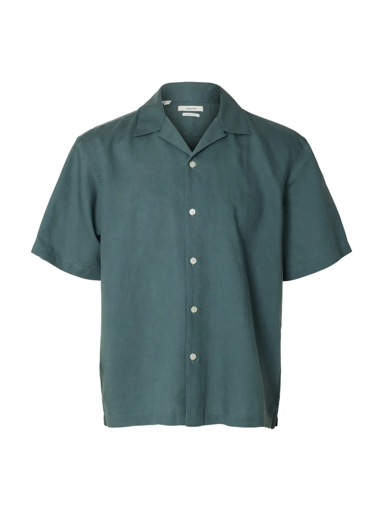 Casper Clay Linen Blend Balsam Green