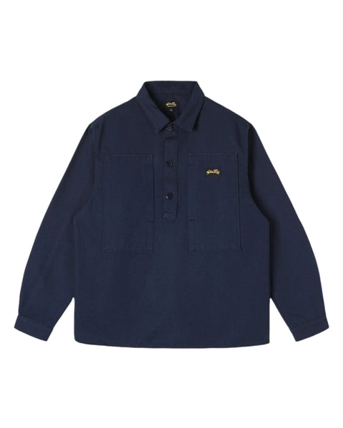 Painters Pop Over Shirt Navy Bedford