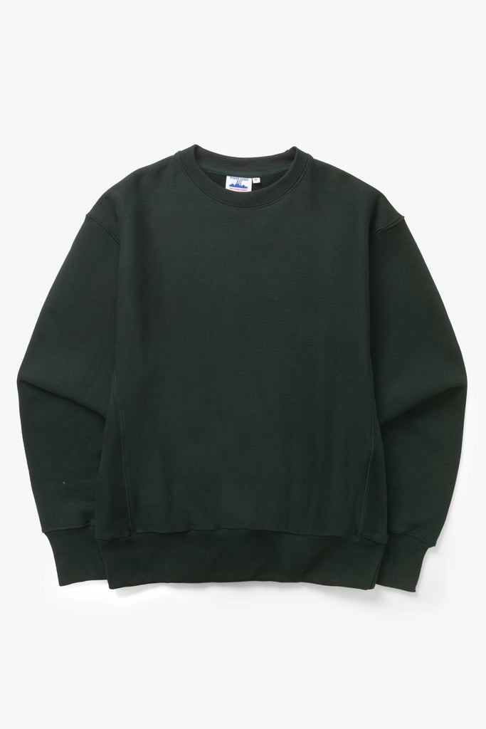 Super Weight Crew Neck Forest Green