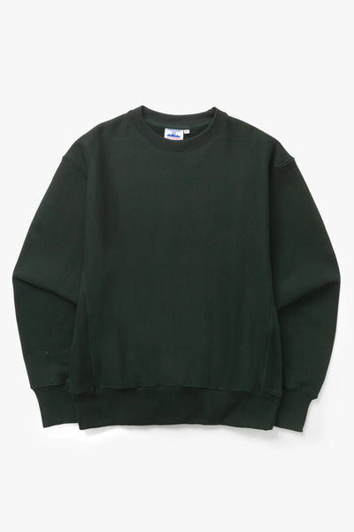 Super Weight Crew Neck Forest Green