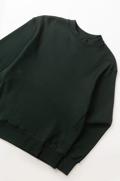 Super Weight Crew Neck Forest Green
