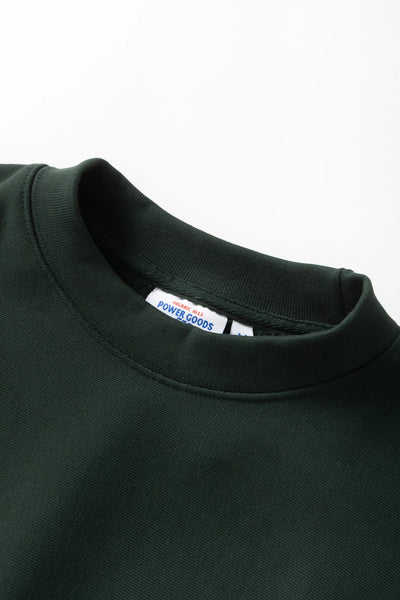 Super Weight Crew Neck Forest Green